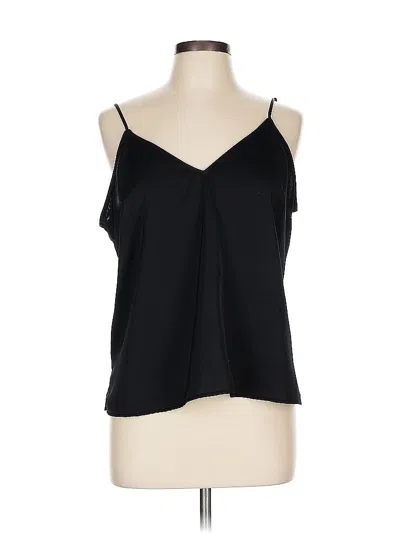 Pre-owned A New Day Sleeveless Blouse In Black