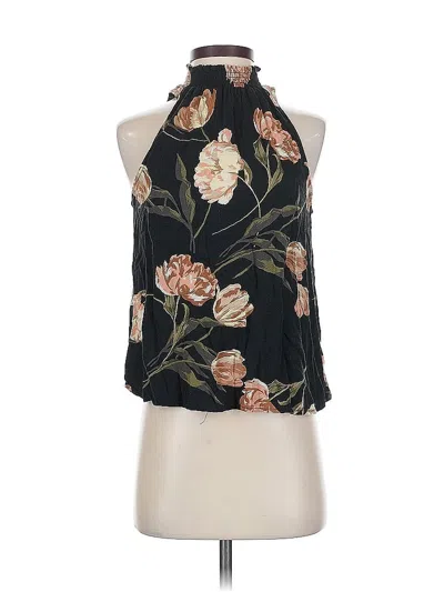 Pre-owned A New Day Sleeveless Blouse In Black