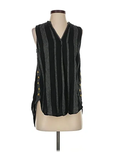 Pre-owned A New Day Sleeveless Blouse In Black