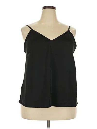 Pre-owned A New Day Sleeveless Blouse In Black
