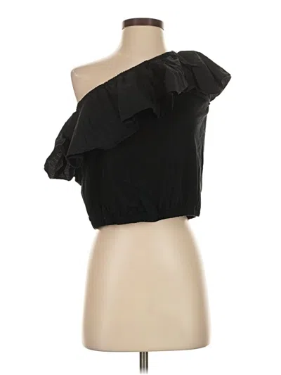 Pre-owned A New Day Sleeveless Blouse In Black