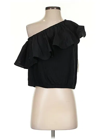 Pre-owned A New Day Sleeveless Blouse In Black