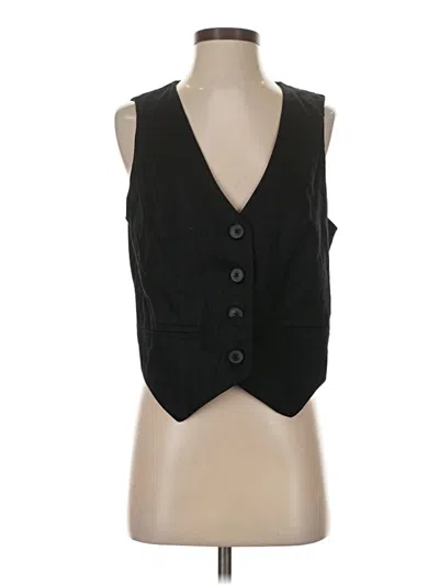 Pre-owned A New Day Sleeveless Blouse In Black
