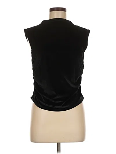Pre-owned A New Day Sleeveless Blouse In Black