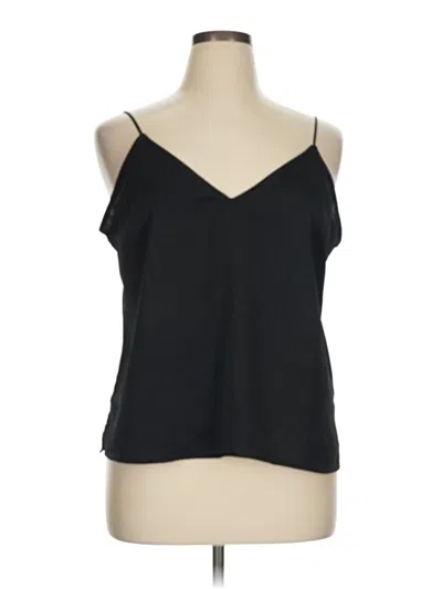 Pre-owned A New Day Sleeveless Blouse In Black