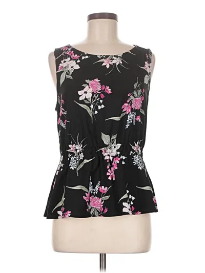 Pre-owned A New Day Sleeveless Blouse In Black
