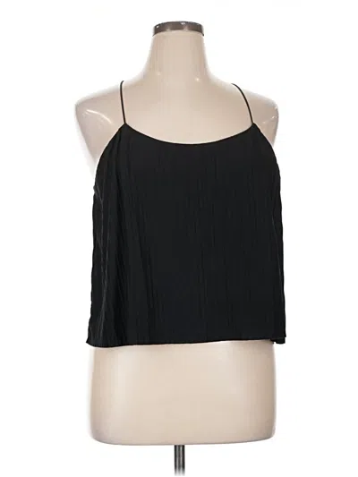 Pre-owned A New Day Sleeveless Blouse In Black