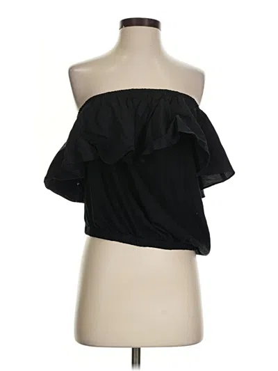 Pre-owned A New Day Sleeveless Blouse In Black