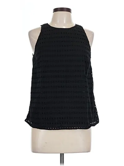 Pre-owned A New Day Sleeveless Blouse In Black