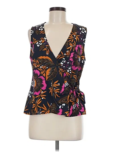 Pre-owned A New Day Sleeveless Blouse In Black