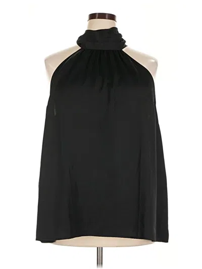 Pre-owned A New Day Sleeveless Blouse In Black