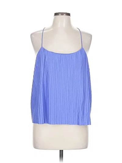Pre-owned A New Day Sleeveless Blouse In Blue