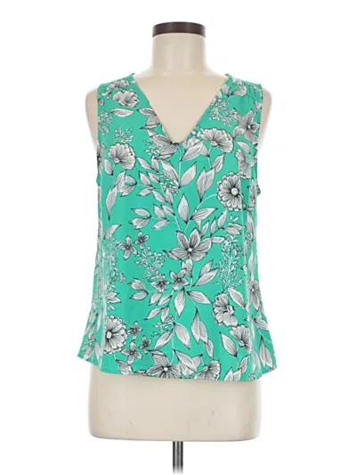 Pre-owned A New Day Sleeveless Blouse In Blue