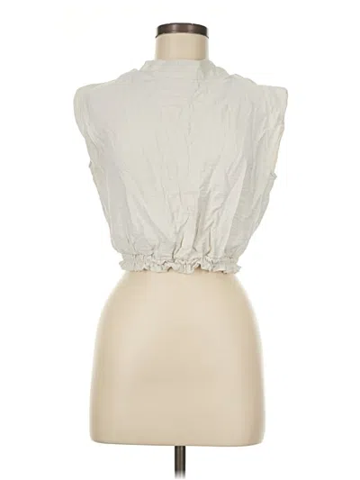 Pre-owned A New Day Sleeveless Blouse In Ivory