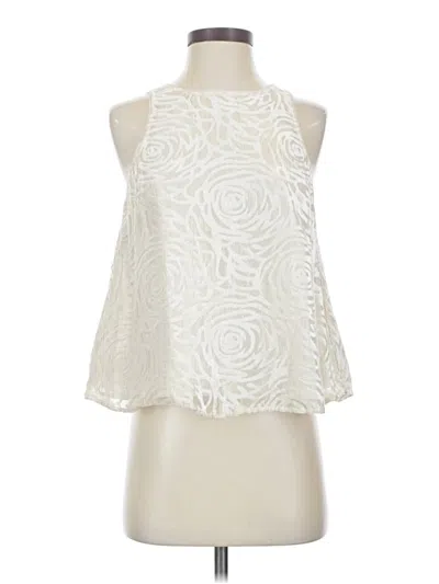 Pre-owned A New Day Sleeveless Blouse In Ivory