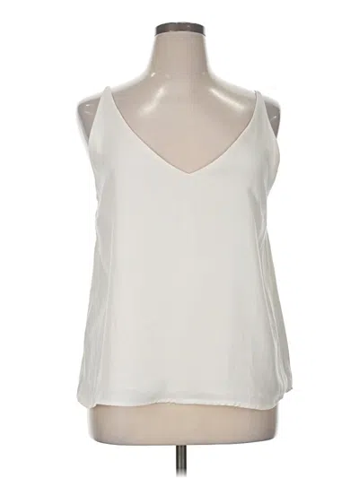 Pre-owned A New Day Sleeveless Blouse In Ivory