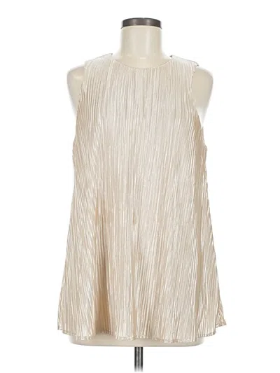 Pre-owned A New Day Sleeveless Blouse In Ivory