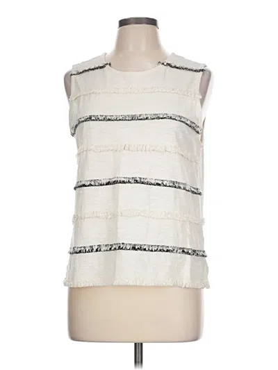Pre-owned A New Day Sleeveless Blouse In Ivory