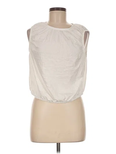 Pre-owned A New Day Sleeveless Blouse In Ivory