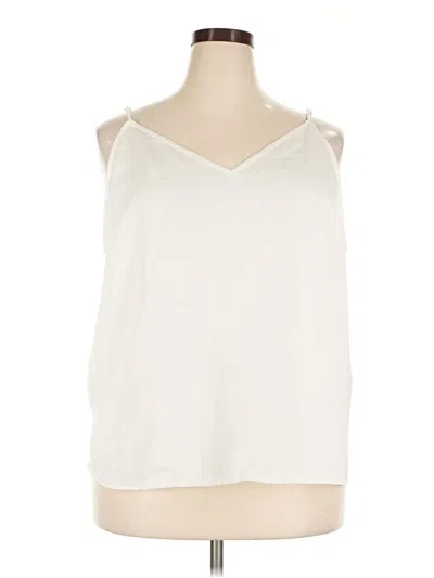 Pre-owned A New Day Sleeveless Blouse In Ivory