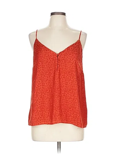 Pre-owned A New Day Sleeveless Blouse In Orange