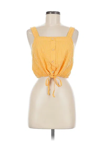 Pre-owned A New Day Sleeveless Blouse In Orange