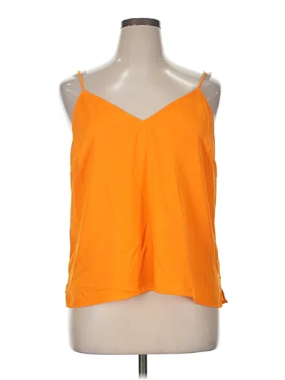Pre-owned A New Day Sleeveless Blouse In Orange