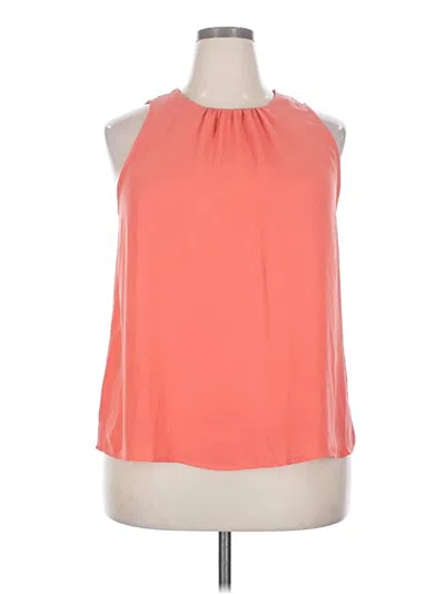 Pre-owned A New Day Sleeveless Blouse In Orange