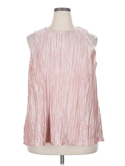 Pre-owned A New Day Sleeveless Blouse In Pink