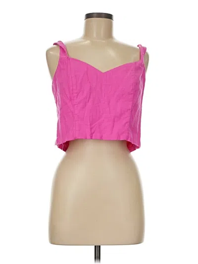 Pre-owned A New Day Sleeveless Blouse In Pink