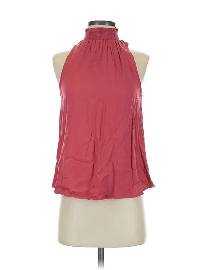 Pre-owned A New Day Sleeveless Blouse In Red
