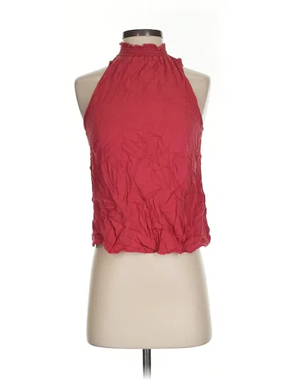 Pre-owned A New Day Sleeveless Blouse In Red