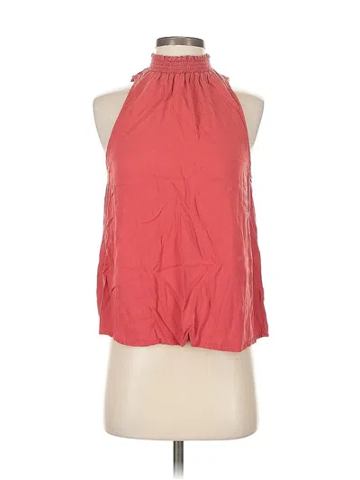 Pre-owned A New Day Sleeveless Blouse In Red