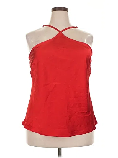 Pre-owned A New Day Sleeveless Blouse In Red