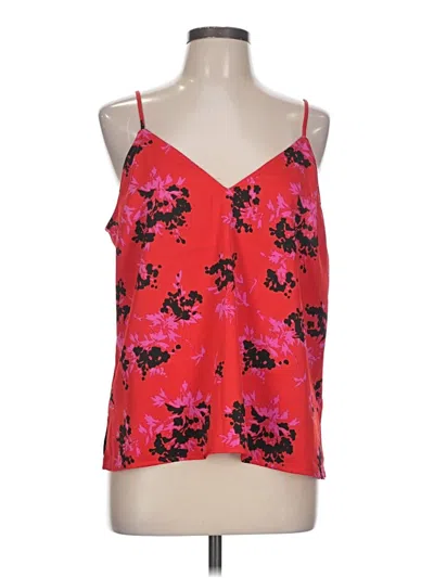 Pre-owned A New Day Sleeveless Blouse In Red