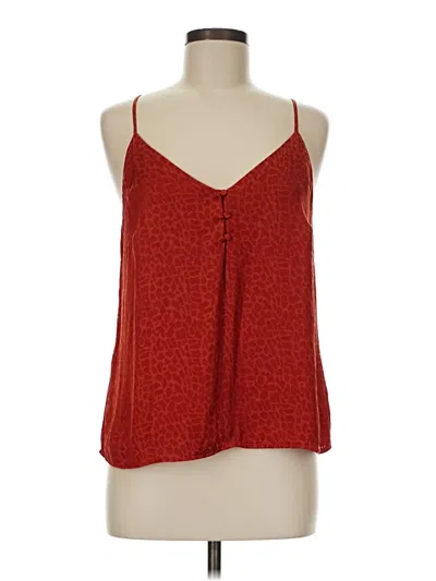 Pre-owned A New Day Sleeveless Blouse In Red
