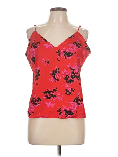 Pre-owned A New Day Sleeveless Blouse In Red