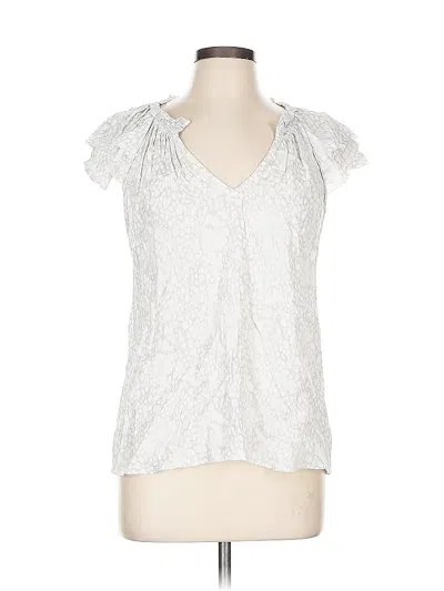 Pre-owned A New Day Sleeveless Blouse In Silver