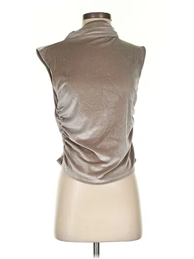 Pre-owned A New Day Sleeveless Blouse In Silver