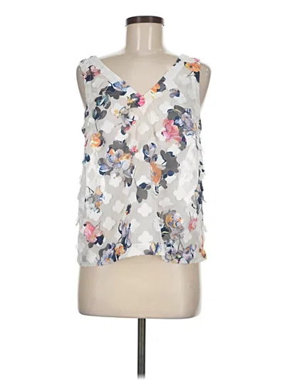 Pre-owned A New Day Sleeveless Blouse In Silver