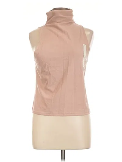 A New Day Sleeveless Blouse In Tan