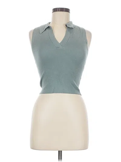 Pre-owned A New Day Sleeveless Blouse In Teal