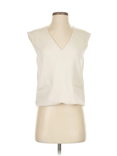 Pre-owned A New Day Sleeveless Blouse In White