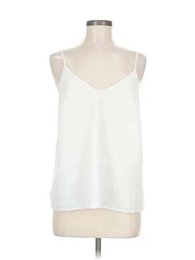Pre-owned A New Day Sleeveless Blouse In White