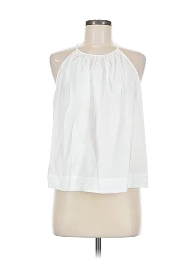 Pre-owned A New Day Sleeveless Blouse In White