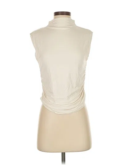 Pre-owned A New Day Sleeveless Blouse In White