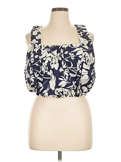 Pre-owned A New Day Sleeveless Blouse In White