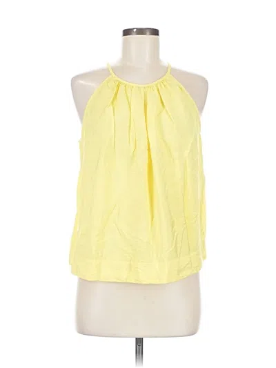 Pre-owned A New Day Sleeveless Blouse In Yellow