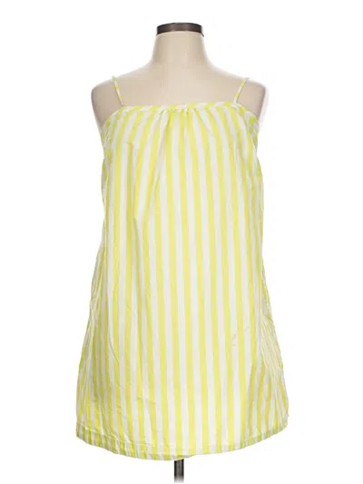 Pre-owned A New Day Sleeveless Blouse In Yellow