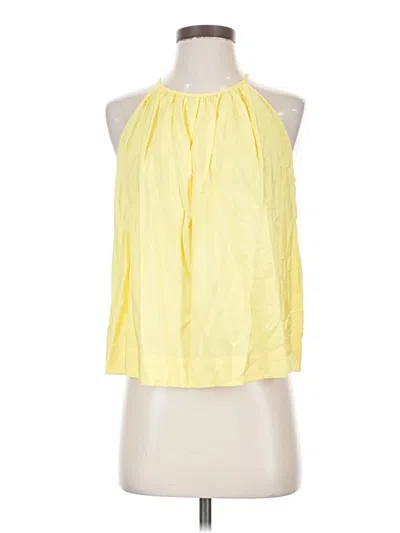 A New Day Sleeveless Blouse In Yellow